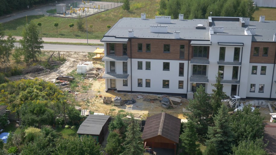 Mieszkańców martwi odległość gazociągu od nowej inwestycji /Mieszkańcy osiedla /