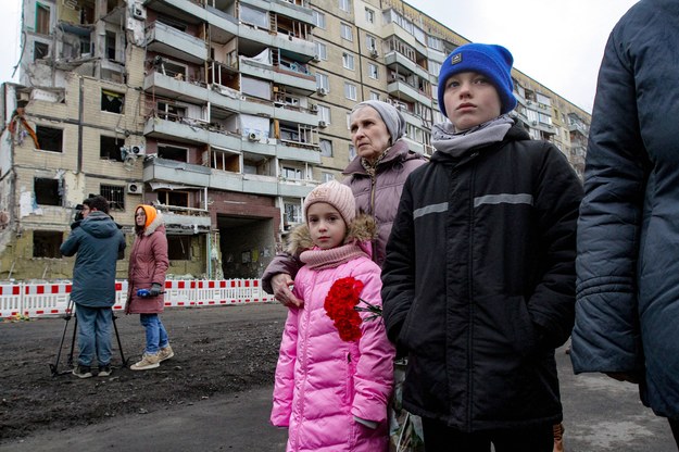 Mieszkańcy Dniepru na zdjęciu ilustracyjnym /	Mykola Miakshykov /PAP/EPA