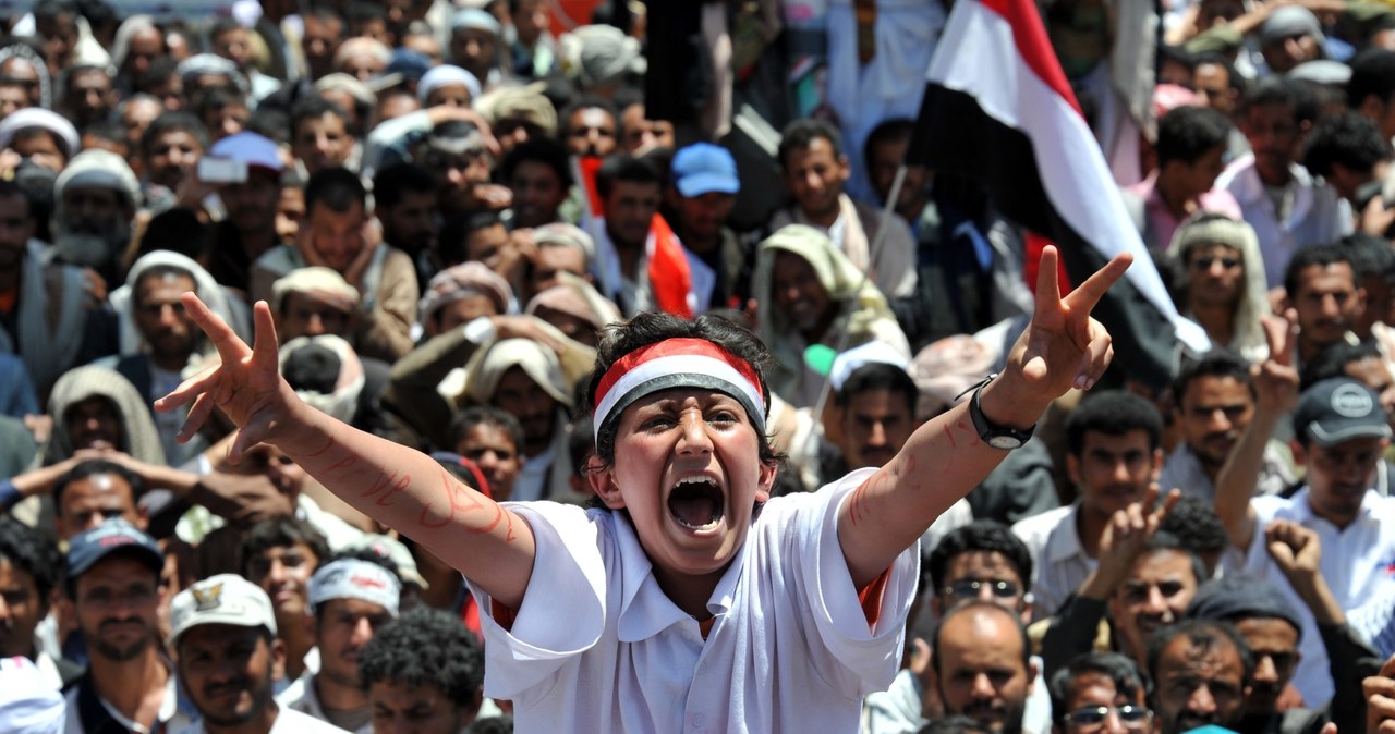 Mieszkańcy Jemenu demonstrują na ulicach