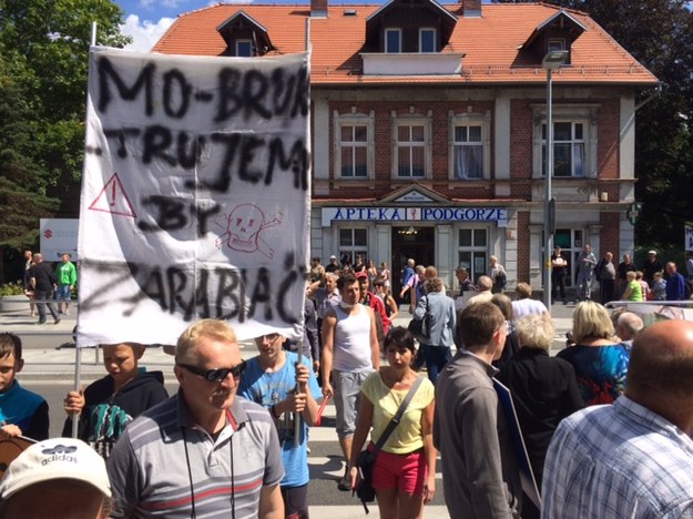 Mieszkańcy miasta zapowiadaja kolejne protestu /Bartek Paulus, RMF FM /RMF FM