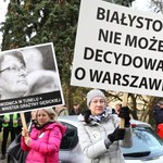 Mieszkańcy protestowali przeciwko budowie obwodnicy Warszawy