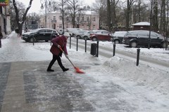 Mieszkańcy Pruszkowa toną w śniegu