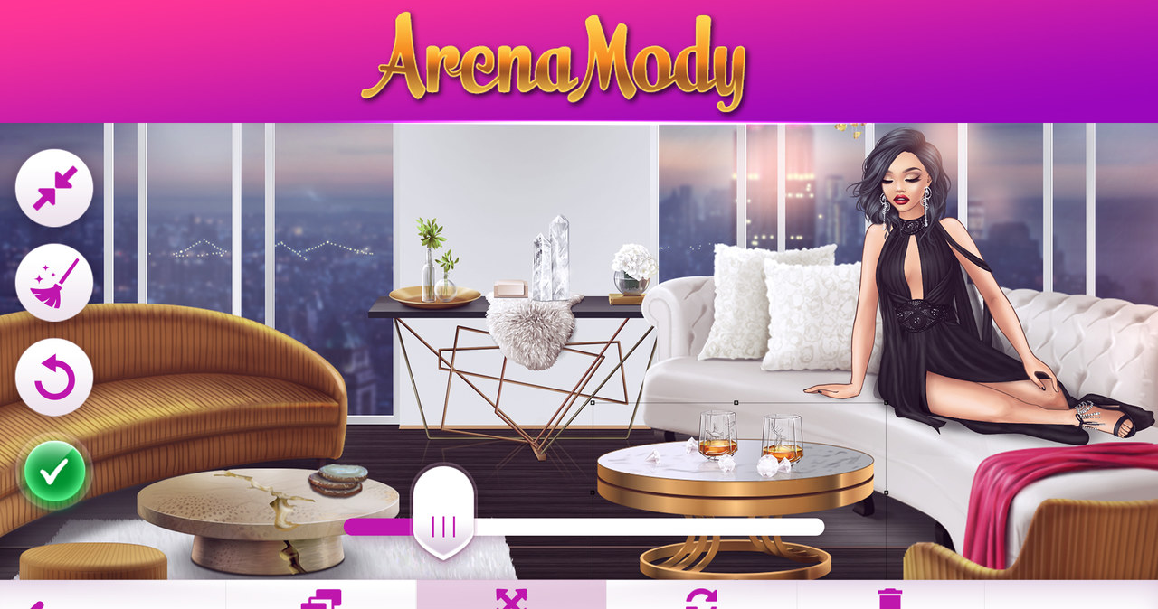 Mieszkanie postaci gry Click.pl Arena Mody /Click.pl