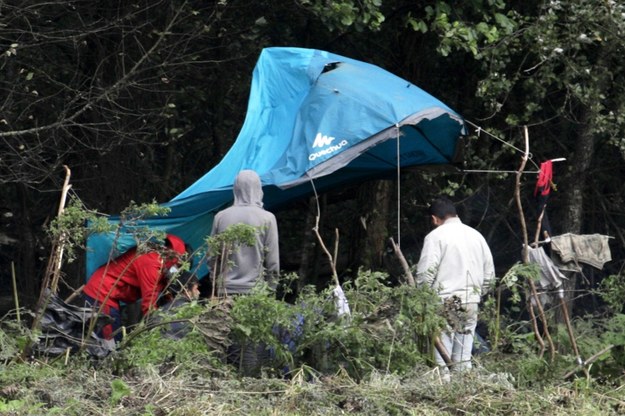 Migranci na polsko-białoruskiej granicy /Jakub Kaminski/East News /East News