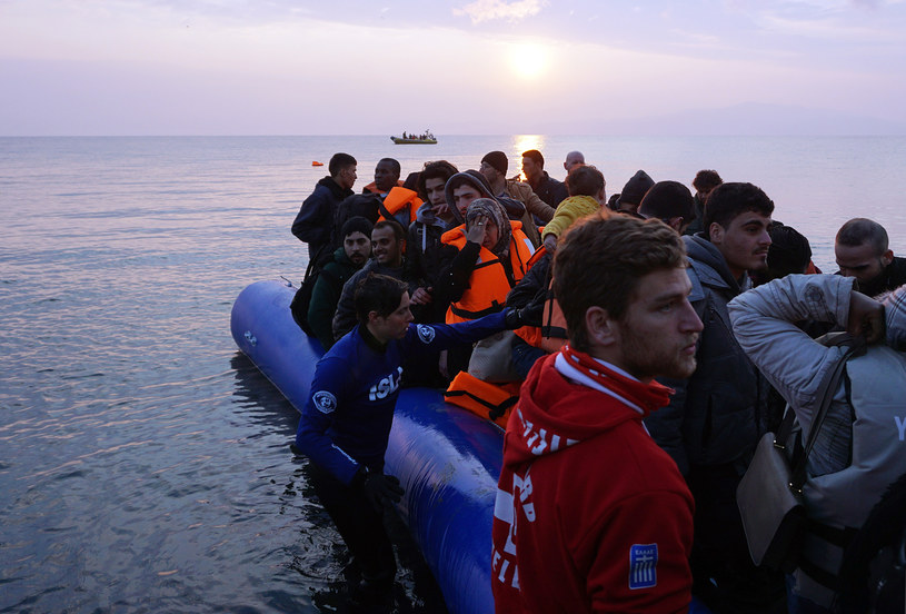 Migranci u greckich wybrzeży, zdj. ilustracyjne /AFP