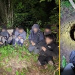 migranci Migranci wykopali tunel, aby przekroczyć granicę. Akcja litewskich pograniczników