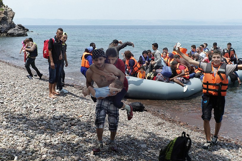 Migranci, zdj. ilustracyjne /STRATIS TSOULELIS  /PAP/EPA
