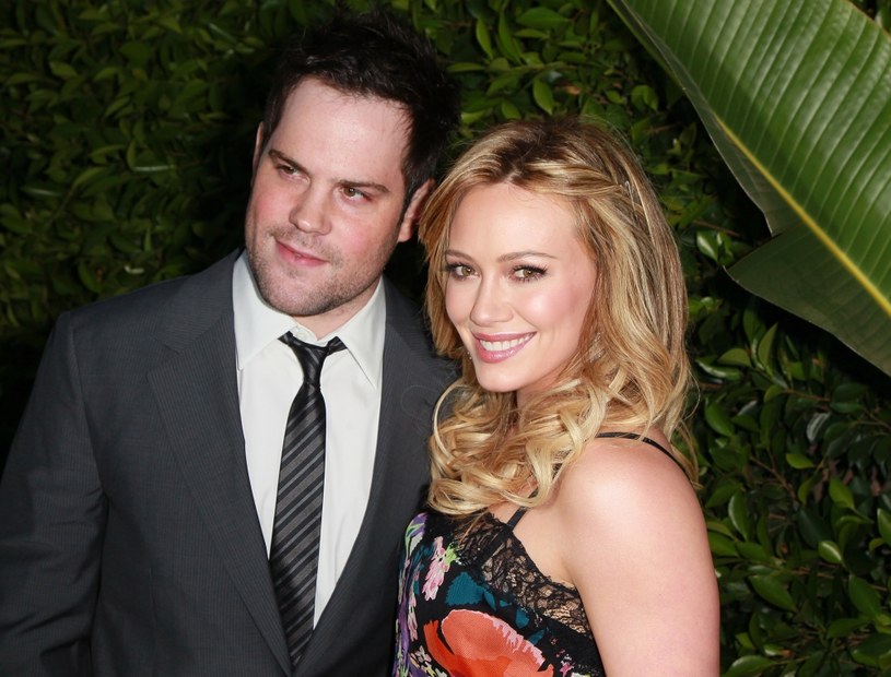 Mike Comrie i Hilary Duff /David Livingston /Getty Images