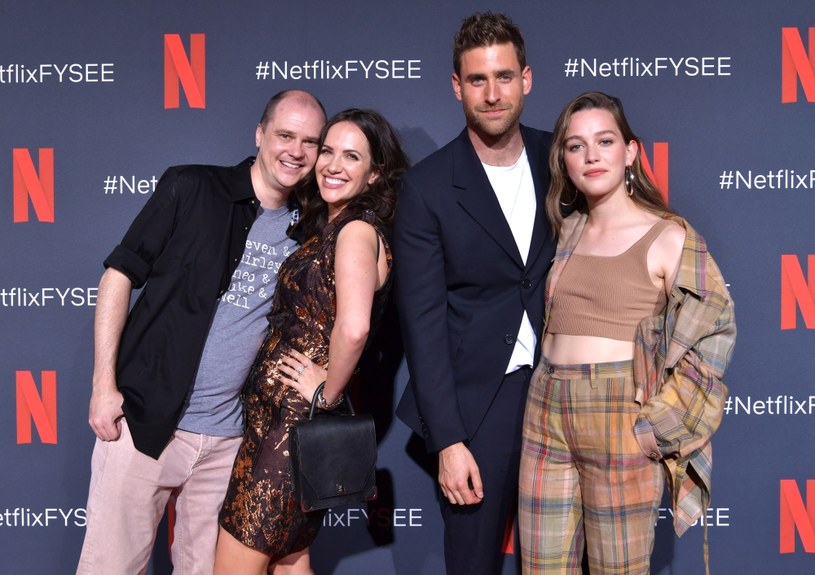 Mike Flanagan, Kate Siegel, Oliver Jackson-Cohen, Victoria Pedretti /Emma McIntyre /Getty Images