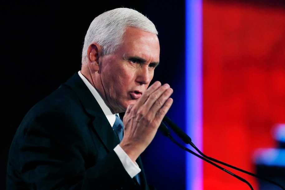 MIke Pence /RONEN ZVULUN / POOL /PAP/EPA