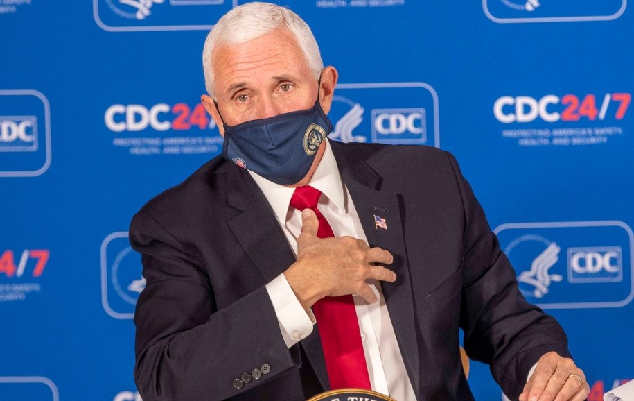 Mike Pence /Alyssa Pointer / POOL / AFP /PAP/EPA