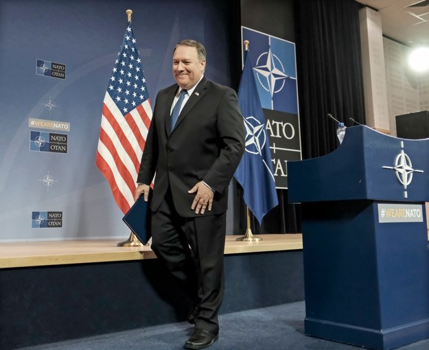 Mike Pompeo /OLIVIER HOSLET /PAP/EPA