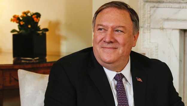 Mike Pompeo /LUKE MACGREGOR /PAP/EPA