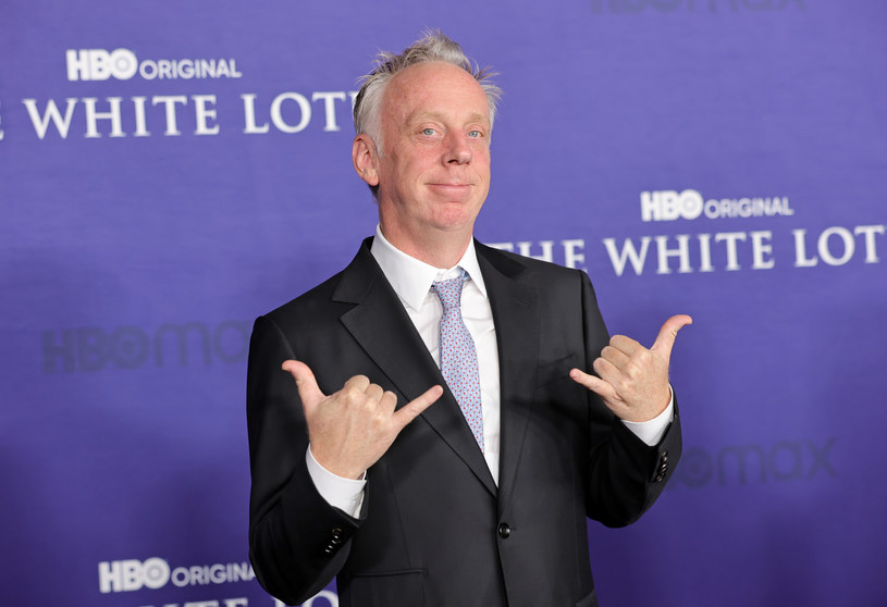 Mike White na premierze drugiego sezonu serialu "Biały Lotos" /Amy Sussman /Getty Images