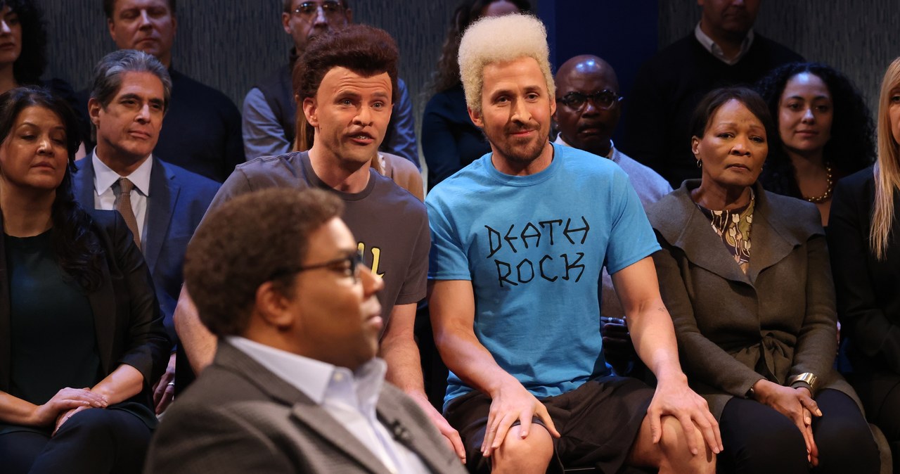 Mikey Day i Ryan Gosling w programie "Saturday Night Live" /NBC / Contributor /Getty Images