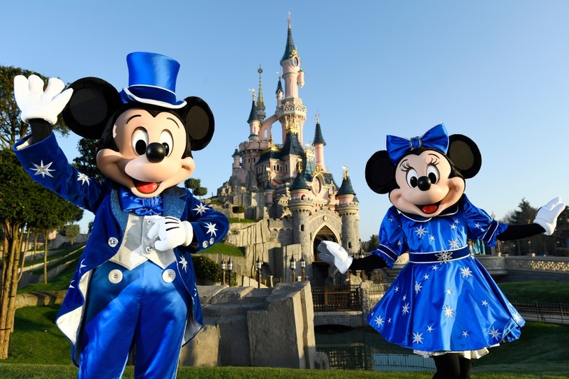 Miki i Minnie w Disneylandzie; zdj. ilustracyjne /AFP