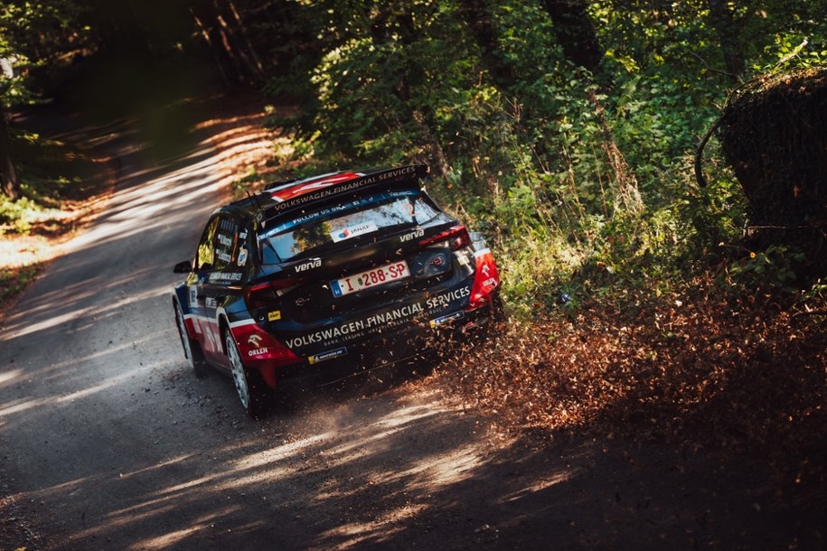 Miko Marczyk i Szymon Gospodarczyk na odcinku kwalifikacyjnym Rajdu Chorwacji /