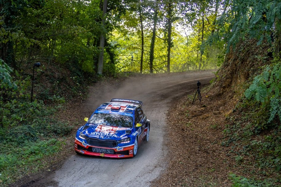 Miko Marczyk i Szymon Gospodarczyk na tegorocznym Rajdzie Chorwacji /Igor Kralj/PIXSELL  /PAP