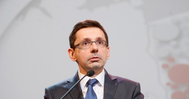 Mikołaj Budzanowski, minister skarbu. Fot. Adam Guz /Reporter