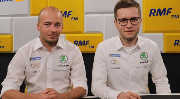 Mikołaj Marczyk i Szymon Gospodarczyk w studio RMF FM /Jakub Rutka /Archiwum RMF FM