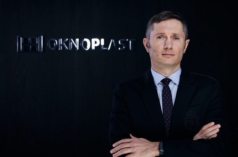 Mikołaj Placek, prezes Oknoplastu: Przewidujemy, że wkrótce ceny surowców wzrosną po raz kolejny. /materiały prasowe