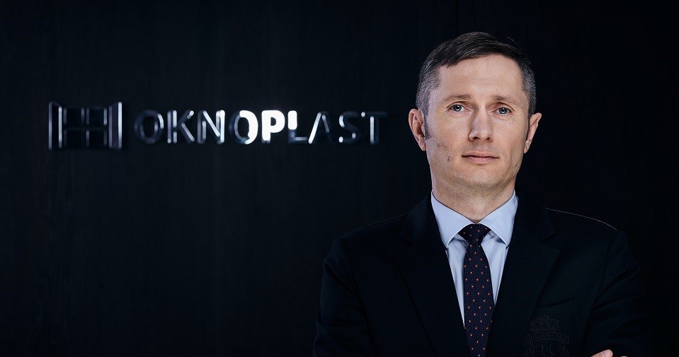 Mikołaj Placek, prezes Oknoplastu: Przewidujemy, że wkrótce ceny surowców wzrosną po raz kolejny. /materiały prasowe