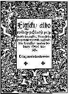 Mikołaj Rej, karta tytułowa "Figlików", 1570 /Encyklopedia Internautica