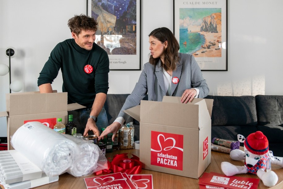 Mikołaj Roznerski i Karolina Gorczyca /Jarosław Barański /Materiały prasowe