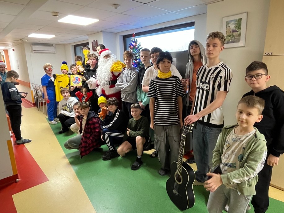 Mikołaj w Radziszowie /Marcin Suchmiel /RMF FM