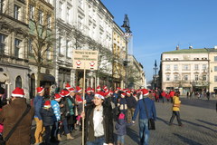 Mikołajowy rekord na krakowskim Rynku!