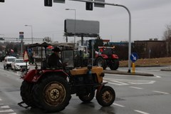 Mikołów: Zbiórka protestujących rolników