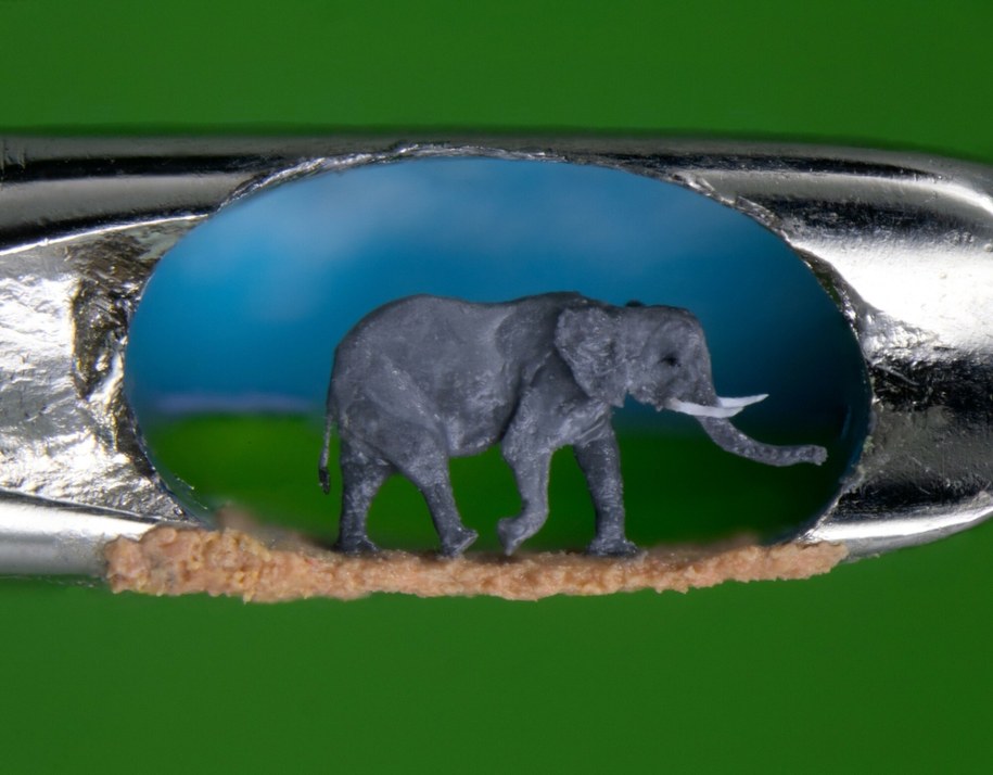 Mikrosłoń /David A Lindon/Bournemouth News/ Rex Features/East News /East News