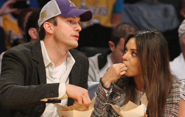 Mila Kunis i Ashton Kutcher /London Ent/Splash News /East News