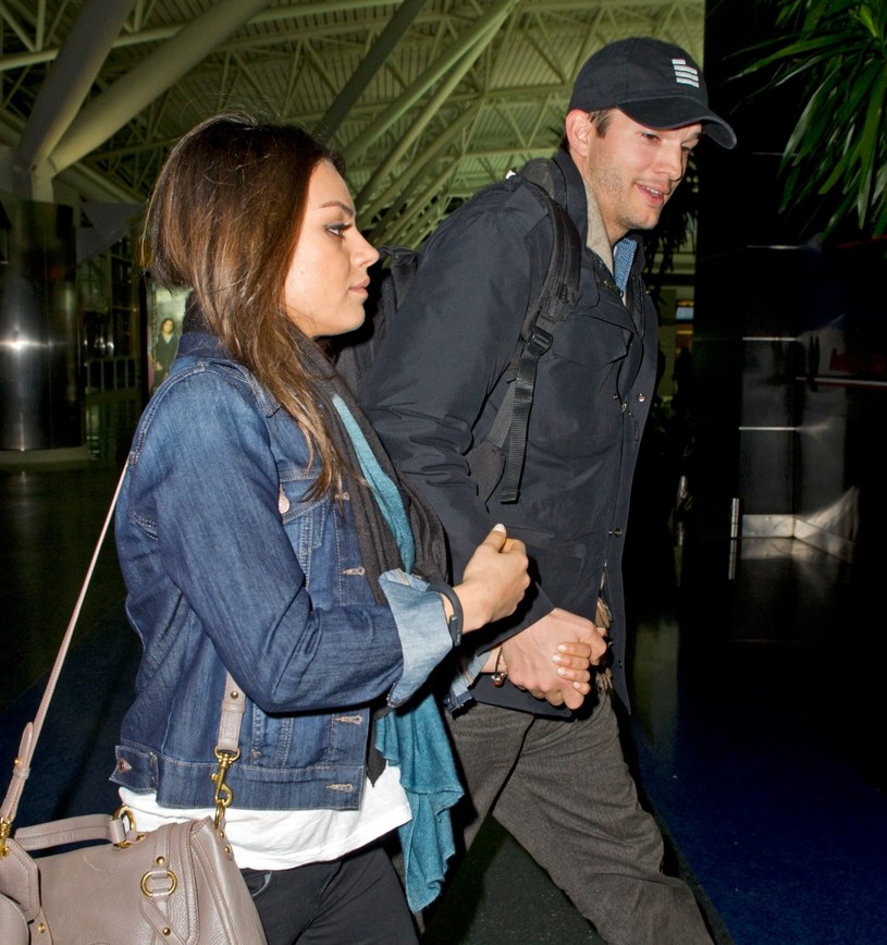 Mila Kunis i Ashton Kutcher /Ron Asadorian /Splashnews