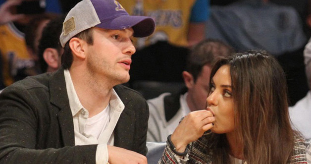 Mila Kunis i Ashton Kutcher /London Ent / Splash News /East News