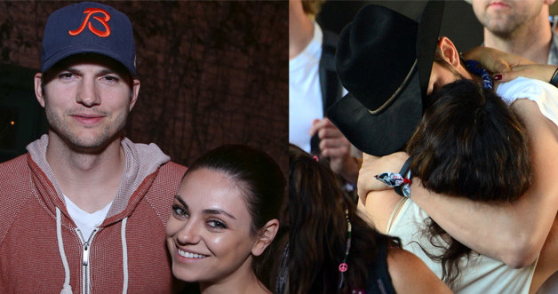 Mila Kunis i Ashton Kutcher /Anna Webber, Frazer Harrison /Getty Images