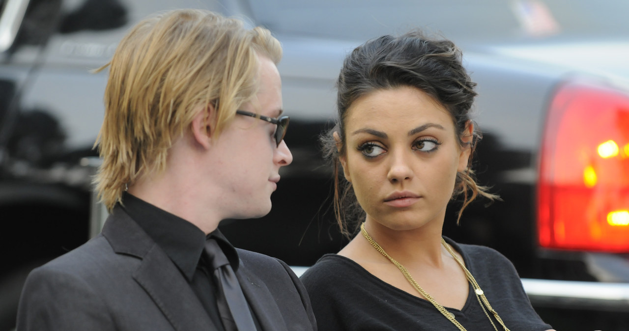 Mila Kunis i Macaulay Culkin /Harrison Funk/The Jackson Family /Getty Images