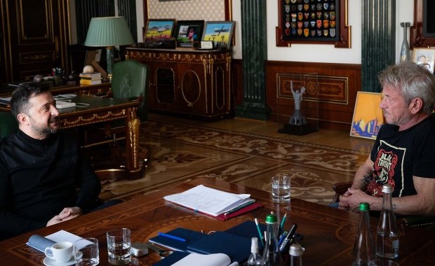 ​"Milczeliśmy do ostatniej chwili". Sean Penn wybrał Ukrainę zamiast Oscara