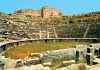 Milet, ruiny teatru antycznego /Encyklopedia Internautica