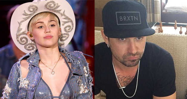 Miley Cyrus i Jeremy Bieber /Christopher Polk, Instagram /Getty Images