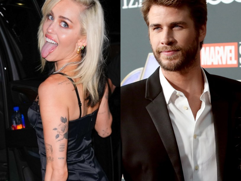 Miley Cyrus i Liam Hemsworth na wojennej ścieżce / Gotham/GC Images /Getty Images