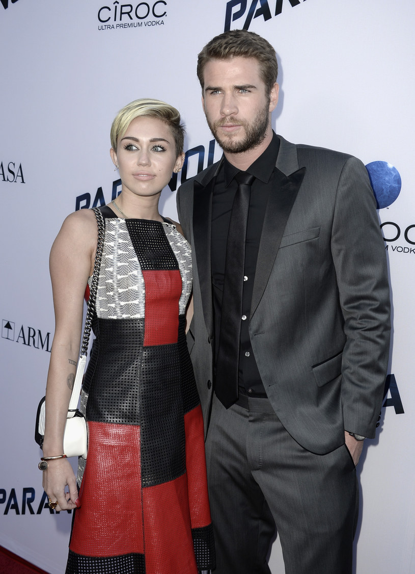 Miley Cyrus i Liam Hemsworth /Kevin Winter /Getty Images