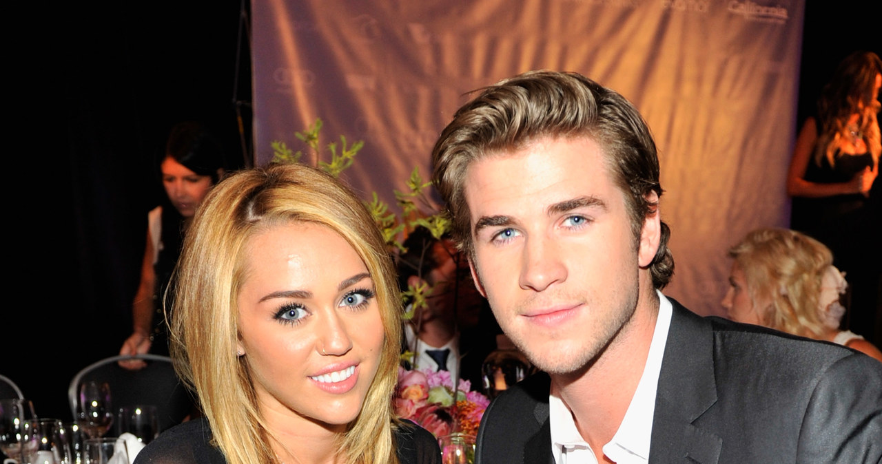 Miley Cyrus i Liam Hemsworth /Toby Canham /Getty Images