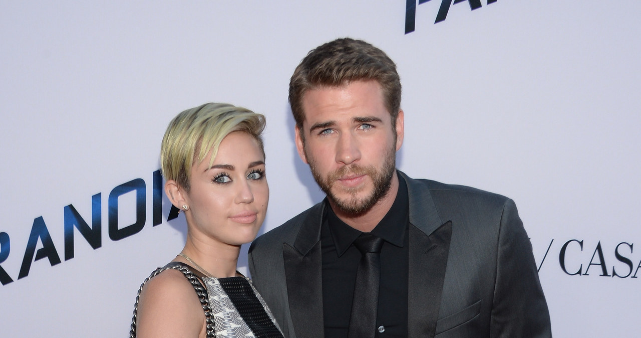 Miley Cyrus i Liam Hemsworth /Jason Kempin /Getty Images