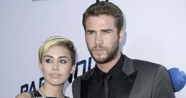 Miley Cyrus i Liam Hemsworth /Kevin Winter /Getty Images