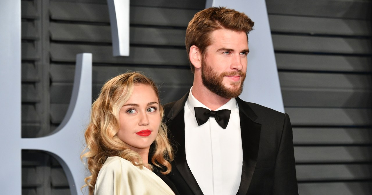 Miley Cyrus i Liam Hemsworth /Dia Dipasupil /Getty Images