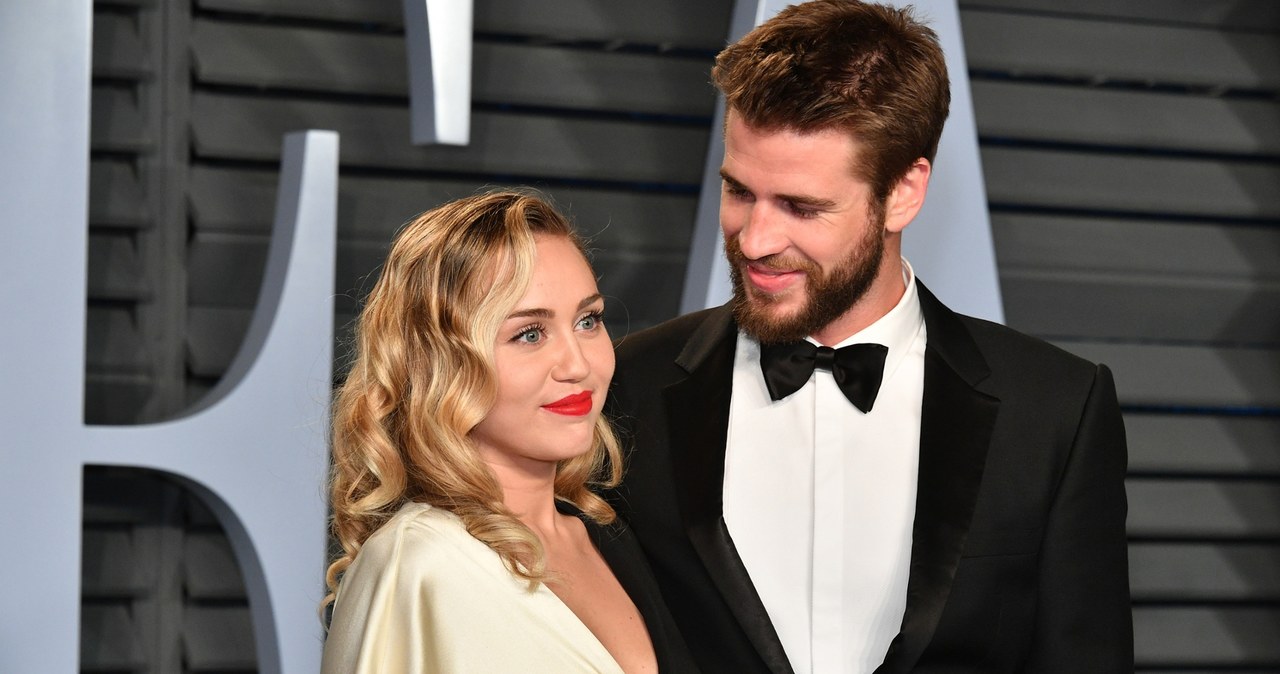 Miley Cyrus i Liam Hemsworth /Dia Dipasupil /Getty Images