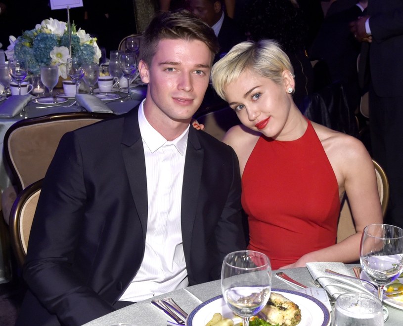 Miley Cyrus i Patrick Schwarzenegger /Larry Busacca /Getty Images