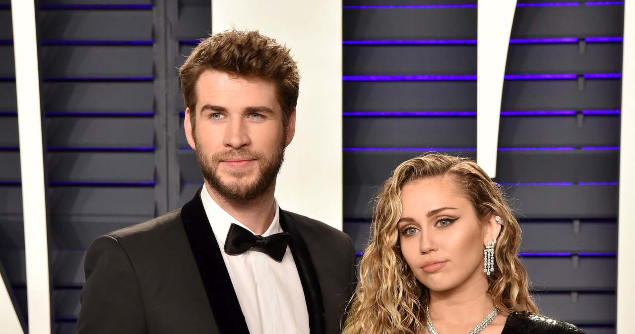 Miley Cyrus pojawiłą się z mężem Liamem Hemsworthem / Axelle/Bauer-Griffin/FilmMagic /Getty Images