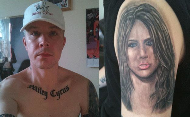 MileyCyrusCarl i tatuaż "uosobienia cudu" /